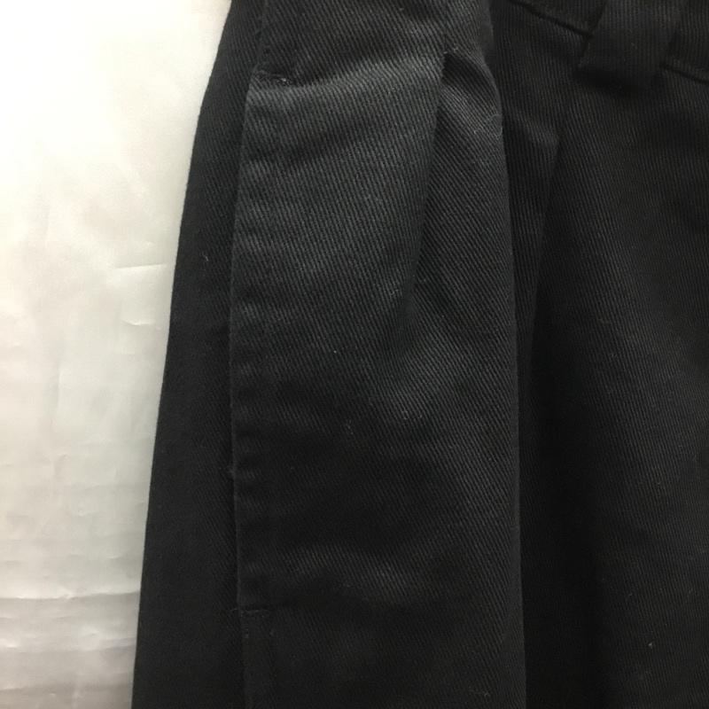 古着 USED パンツ チノパン WAIPER コットン 2タック 33 無地 黒 / ブラック /  メンズ USED 古着 中古 10115512