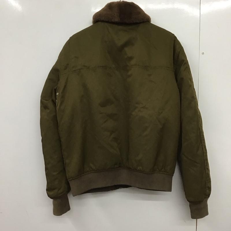 ディーゼル DIESEL ジャケット、上着 ジャンパー、ブルゾン ジップアップジャケット ナイロンジャケット アウター M 無地 カーキ / カーキ /  メンズ USED 古着 中古 10147252