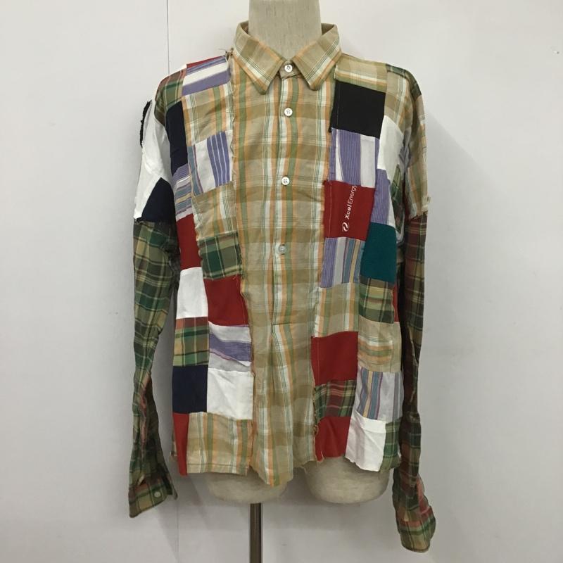 ヒロシ ヨシダ HIROSHI YOSHIDA シャツ、ブラウス 長袖 パッチワーク  マルチカラー / マルチカラー /  メンズ USED 古着 中古 10106059