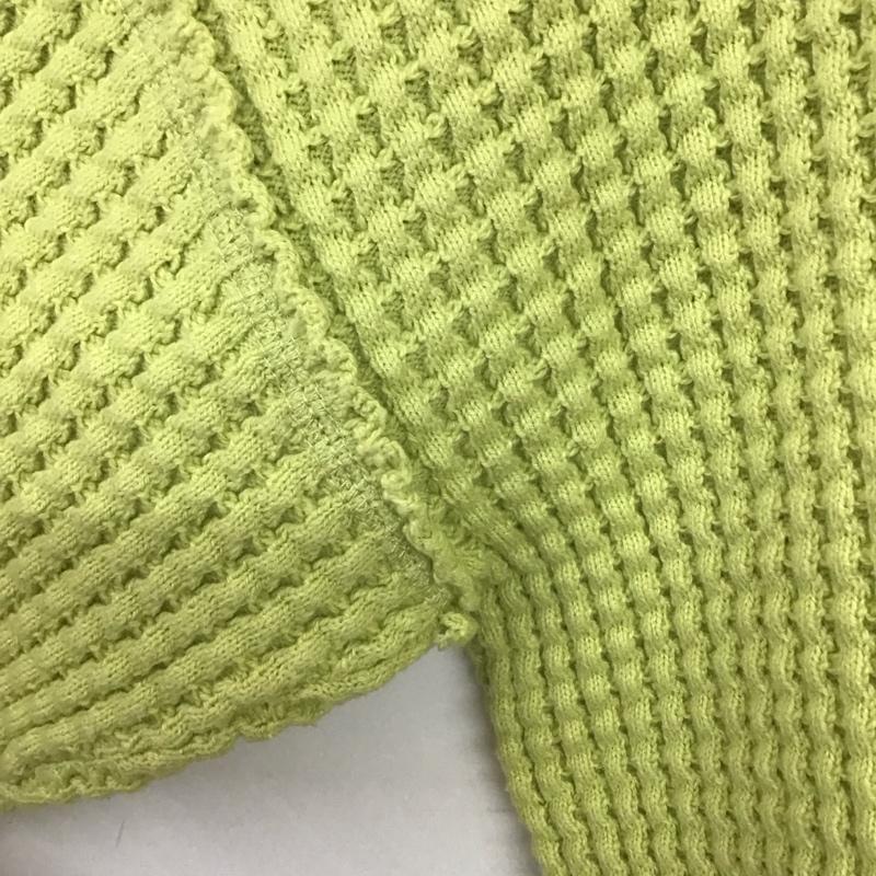 ニコアンド niko and... ニット、セーター 長袖 FREE 無地 薄緑 / ライトグリーン /  レディース USED 古着 中古 10139939