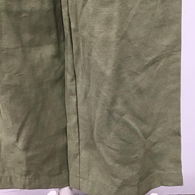 ローリーズファーム LOWRYS FARM パンツ スラックス L 無地 カーキ / カーキ /  レディース USED 古着 中古 10110281