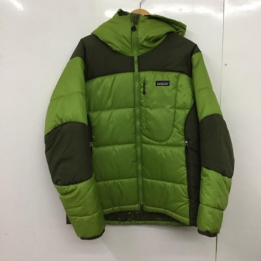 パタゴニア patagonia ジャケット、上着 ジャンパー、ブルゾン 84099f8 ダスパーカー ジップアップダウンジャケット S ロゴ、文字 薄緑 / ライトグリーン /  メンズ USED 古着 中古 10147363