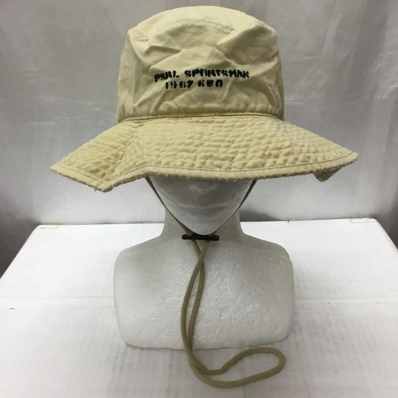 ポロスポーツラルフローレン POLOSPORT 帽子 ハット コットン 90年代 ロゴ、文字 ベージュ / ベージュ /  メンズ USED 古着 中古 10111995