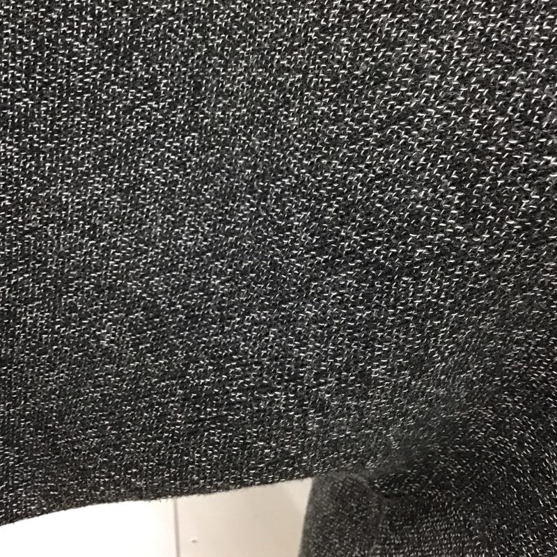 ザラ ZARA ワンピース ミニスカート ニット S 無地 チャコールグレー / チャコールグレー /  レディース USED 古着 中古 10121487