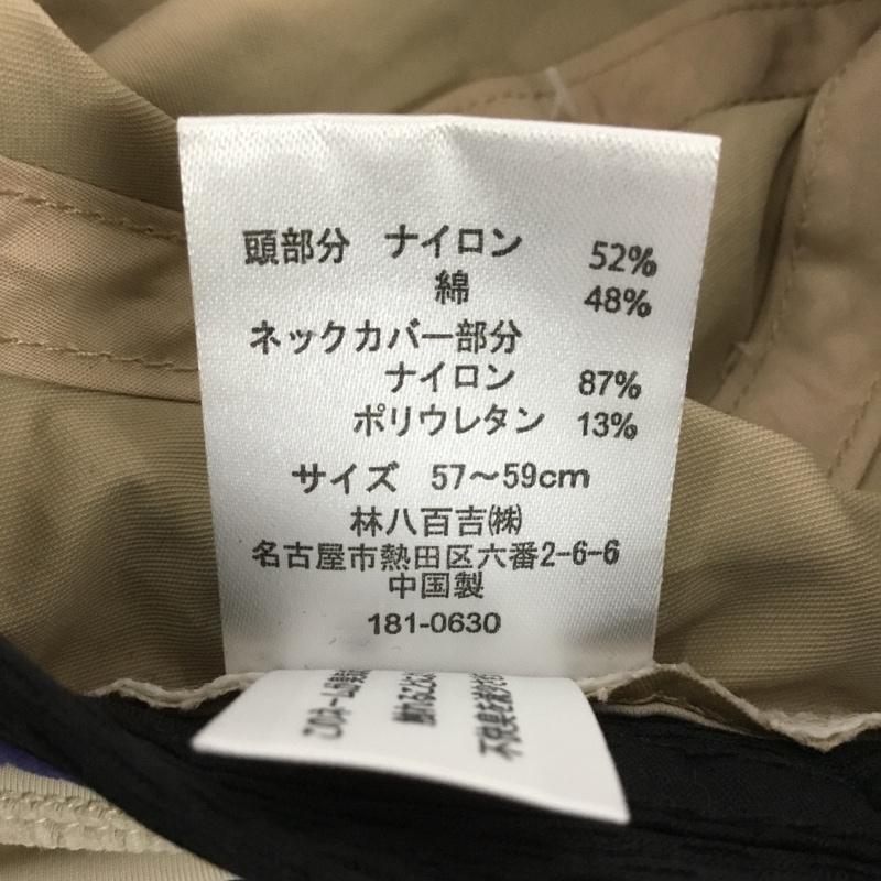 チャンピオン Champion 帽子 キャップ 181-0630 ファイスネックカバーキャップ ネックゲイター付き 2WAY タグ付き ロゴ、文字 ベージュ / ベージュ /  レディース USED 古着 中古 10142804