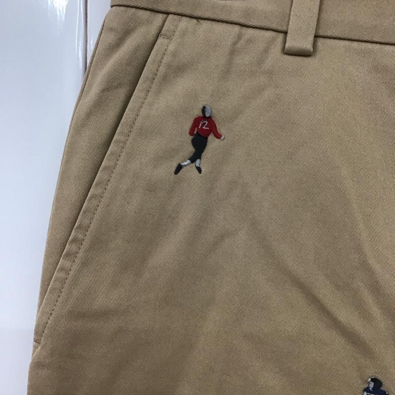ブルックスブラザーズ BROOKS BROTHERS パンツ チノパン W32 刺繍 アメフト 32インチ 総柄 ベージュ / ベージュ /  メンズ USED 古着 中古 10111218
