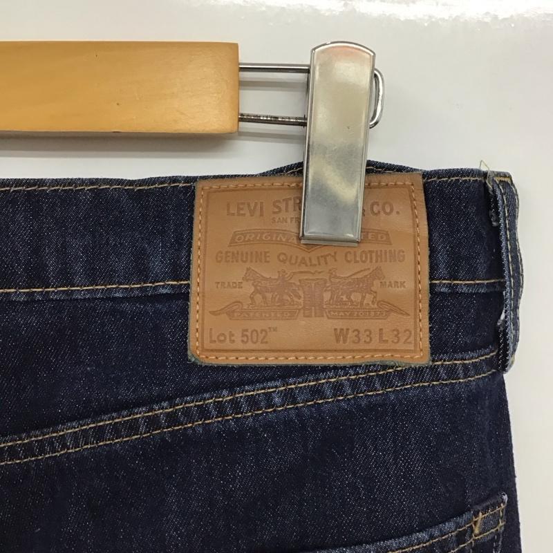 リーバイストラウスアンドコー Levi Strauss & co. パンツ デニム、ジーンズ デニムパンツ スリムパンツ カジュアルパンツ ストレッチパンツ 33インチ 無地 インディゴ / インディゴ /  メンズ USED 古着 中古 10140953