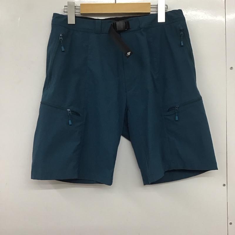 モンベル mont-bell パンツ ショートパンツ 1105672 サウスリムショーツ ハーフパンツ ショートパンツ M ロゴ、文字 青 / ブルー /  メンズ USED 古着 中古 10133520