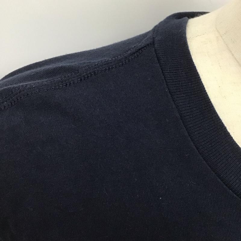 シュプリーム Supreme Tシャツ 半袖 半袖カットソー プリントTシャツ クルーネックカットソー L ロゴ、文字 紺 / ネイビー /  メンズ USED 古着 中古 10126727