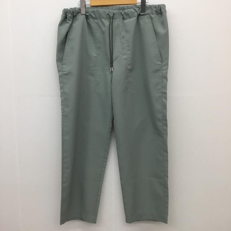 オーエーエムシー OAMC パンツ チノパン 23ss ドローコードクロップドパンツ L 無地 緑 / グリーン /  メンズ USED 古着 中古 10120969