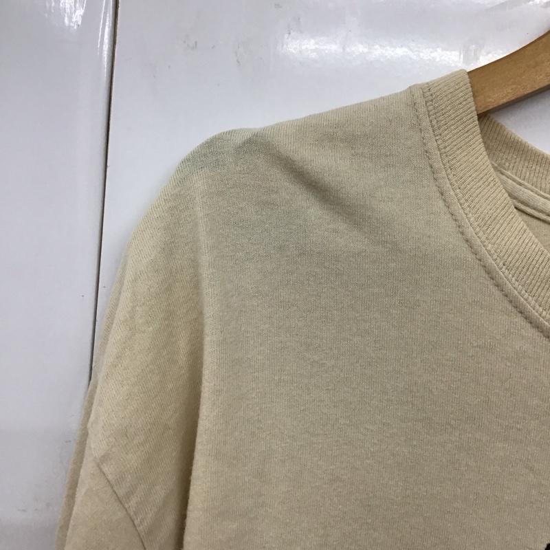 スラッシャー THRASHER Tシャツ 長袖 L ロゴ、文字 ベージュ / ベージュ /  メンズ USED 古着 中古 10130150