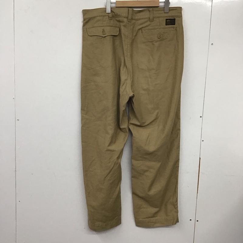 アルファ ALPHA パンツ ワークパンツ、ペインターパンツ ワークパンツ ミリタリーパンツ ワイドパンツ XL 無地 ベージュ / ベージュ /  メンズ USED 古着 中古 10137770