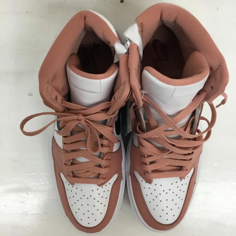 ナイキ NIKE スニーカー スニーカー DN3253-601 Women s Air Jordan 1 High Elevate Red Stardust ウィメンズ エアジョーダン1 ハイ エレベート レッドスターダスト 28.5cm ロゴ、文字 白 / ホワイト / X 桃 / ピンク /  メンズ USED 古着 中古 10124080