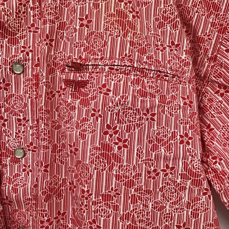 古着 USED シャツ、ブラウス 半袖 半袖シャツ プリントシャツ ポケットシャツ L プリント 白 / ホワイト / X 赤 / レッド /  メンズ USED 古着 中古 10146722