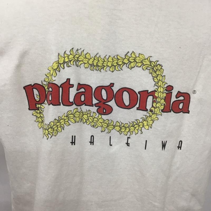 パタゴニア patagonia Tシャツ 半袖 S ロゴ、文字 X プリント 白 / ホワイト /  メンズ USED 古着 中古 10112016