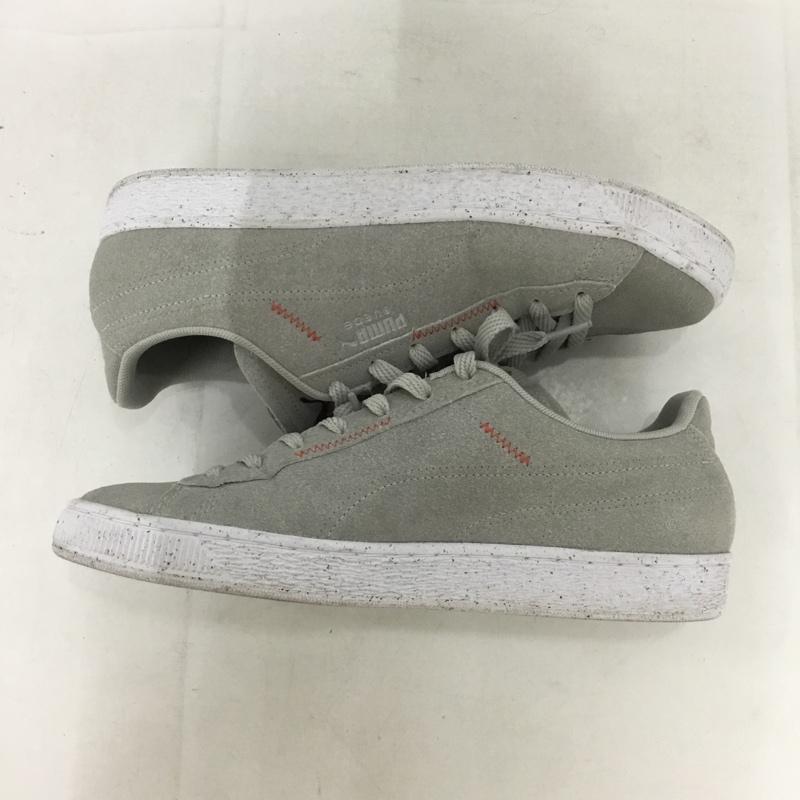 プーマ PUMA スニーカー スニーカー 384964-01 SUEDE RE:COLLECTION HARBOR MIST 26.5cm 26.5cm ロゴ、文字 灰 / グレー /  メンズ USED 古着 中古 10136685