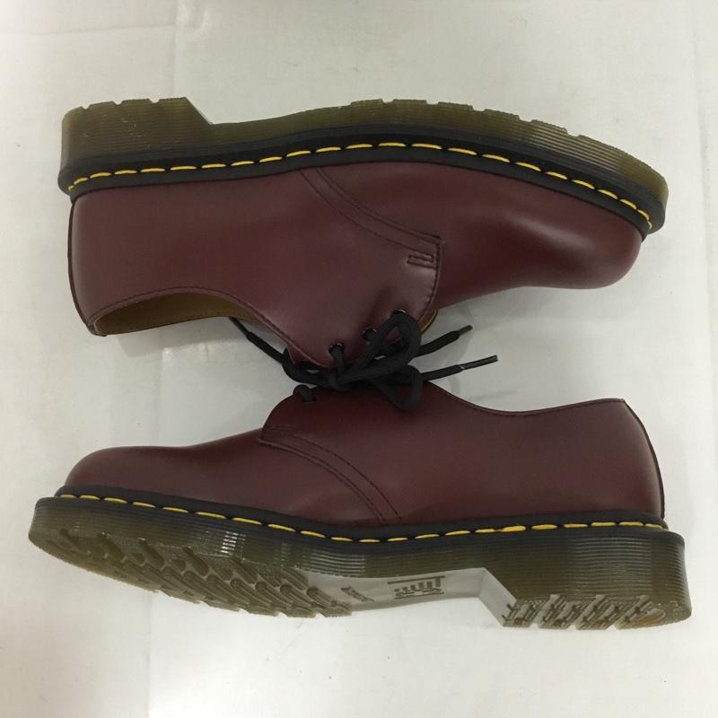 ドクターマーチン Dr.Martens 革靴 革靴 GV12T 3EYE SHOE 3ホール UK7 箱有 US：8 無地 茶 / ブラウン /  メンズ USED 古着 中古 10132961