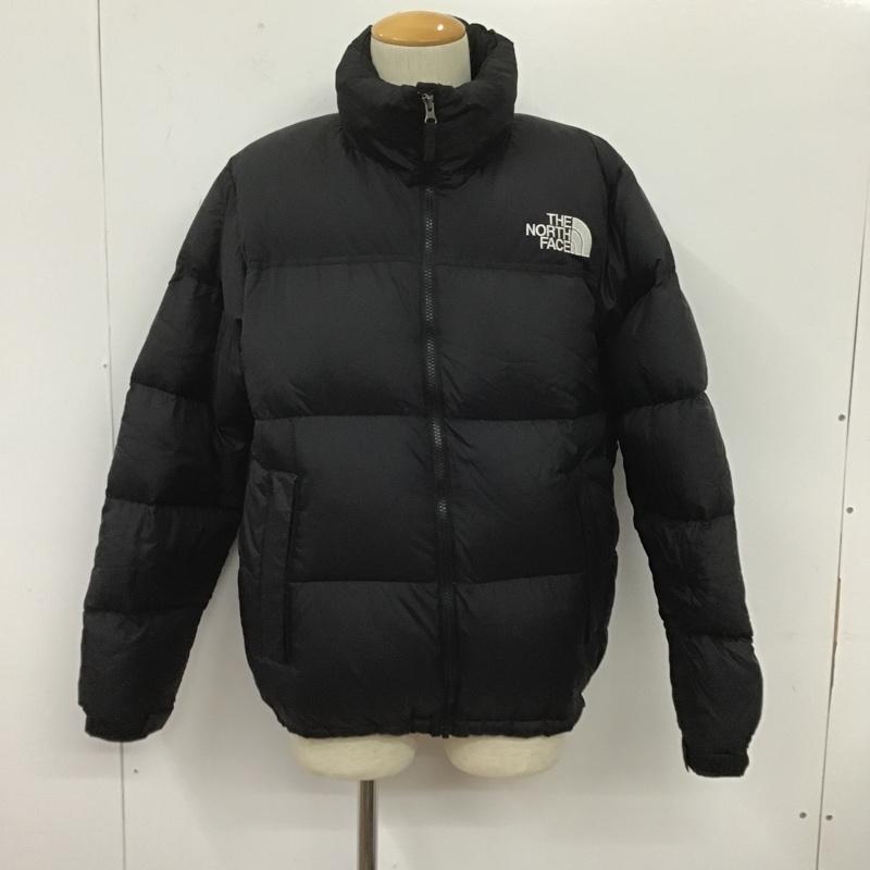 ザノースフェイス THE NORTH FACE ジャケット、上着 ジャンパー、ブルゾン ND92234 ダウンジャケット ジップアップジャケット アウター カジュアルジャケット L ロゴ、文字 黒 / ブラック /  メンズ USED 古着 中古 10105658