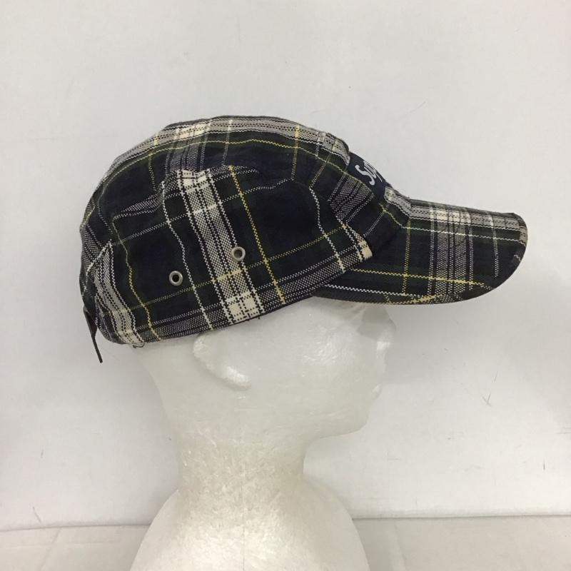 シュプリーム Supreme 帽子 キャップ キャンプキャップ ボックスロゴ チェック ロゴ、文字 マルチカラー / マルチカラー /  メンズ USED 古着 中古 10146090