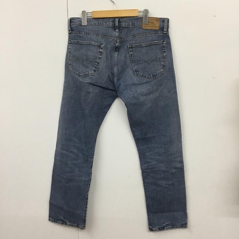 ポロラルフローレン POLO RALPH LAUREN パンツ デニム、ジーンズ 32 無地 青 / ブルー /  メンズ USED 古着 中古 10115683