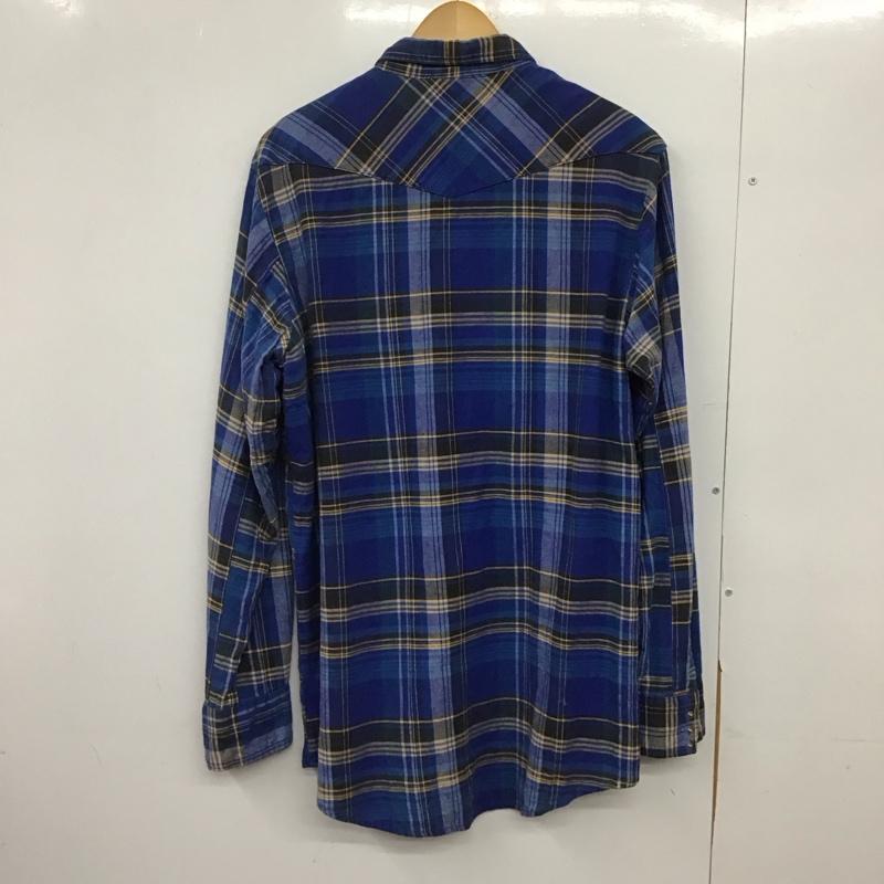 ファイブブラザー FIVE BROTHER シャツ、ブラウス 長袖 長袖シャツ チェックシャツ カラーシャツ L チェック マルチカラー / マルチカラー /  メンズ USED 古着 中古 10146102