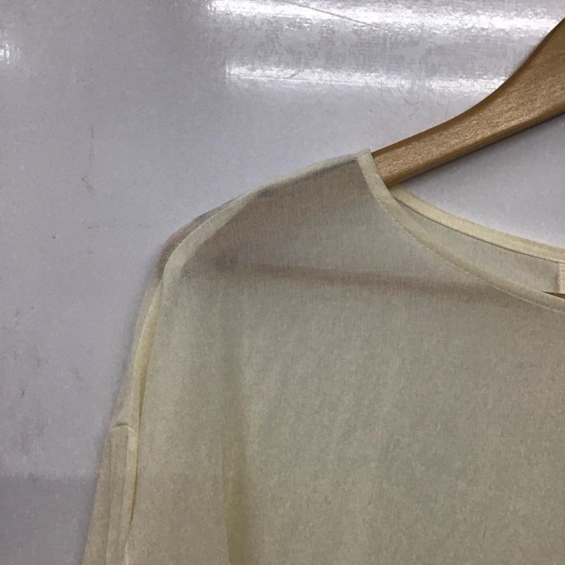 レプシィム LEPSIM カットソー 長袖 FREE 無地 白 / ホワイト /  レディース USED 古着 中古 10144554