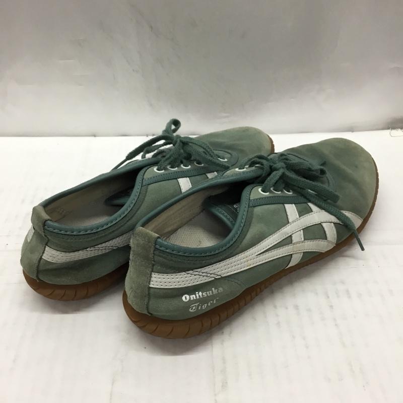 オニツカタイガー ONITSUKA TIGER スニーカー スニーカー 1183A085 ツナヒキ 27cm 27.0cm ロゴ、文字 薄緑 / ライトグリーン / X 白 / ホワイト /  メンズ USED 古着 中古 10107566
