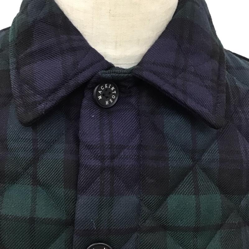 マッキントッシュ Mackintosh ジャケット、上着 ジャケット、ブレザー キルティングジャケット カラージャケット ボタン前開ジャケット アウター 36 チェック マルチカラー / マルチカラー /  メンズ USED 古着 中古 10124154
