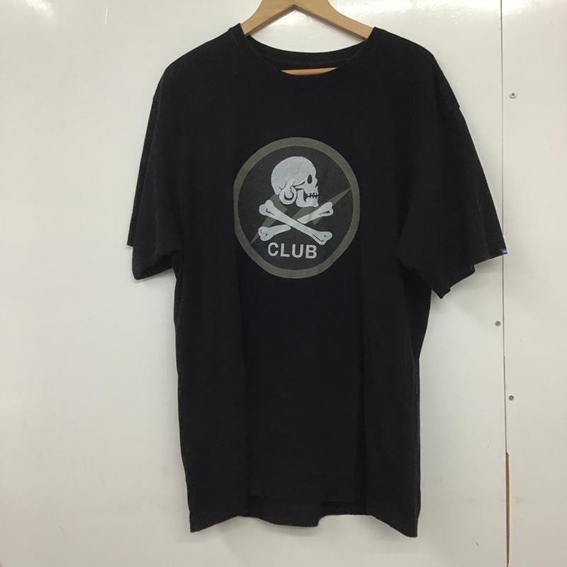 ネイバーフッド NEIGHBORHOOD Tシャツ 半袖 半袖カットソー プリントTシャツ クルーネックカットソー fragment 4 プリント 黒 / ブラック /  メンズ USED 古着 中古 10132679