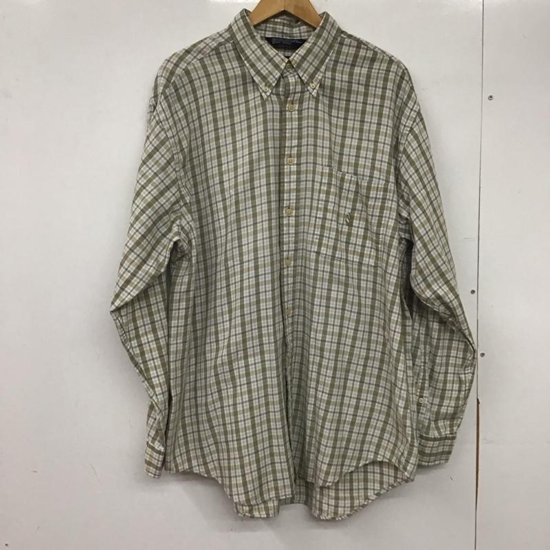 ノーティカ NAUTICA シャツ、ブラウス 長袖 XL チェック マルチカラー / マルチカラー /  メンズ USED 古着 中古 10144880