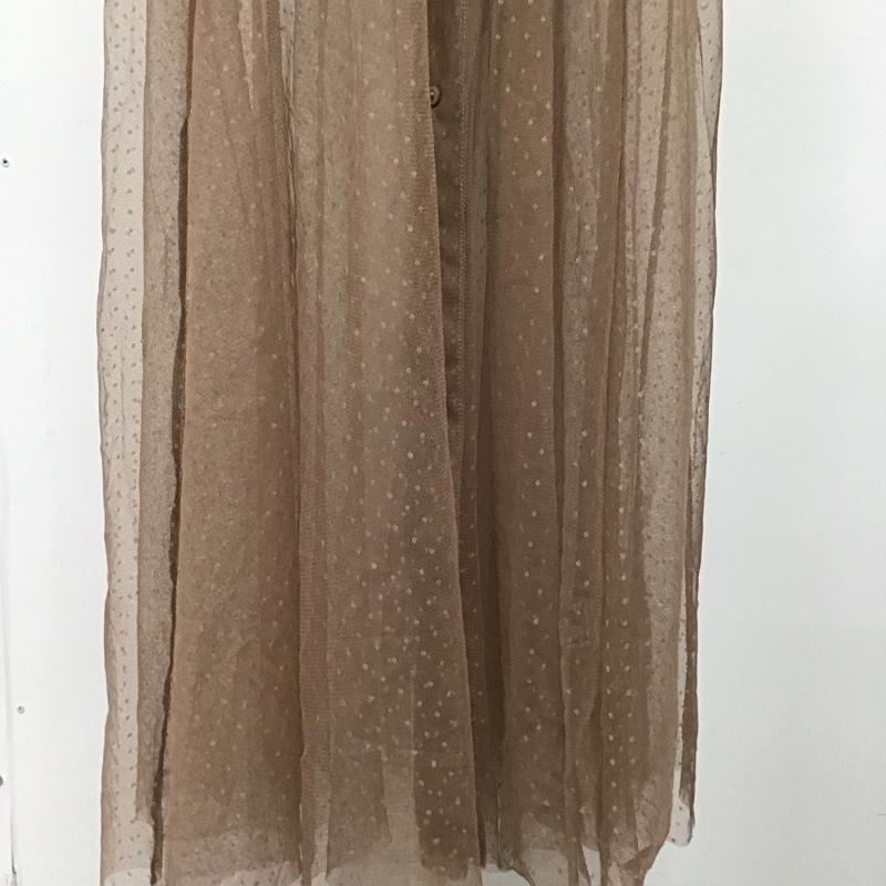 フーズフーチコ who s who Chico ワンピース ロングスカート CHZ1092709A0005 ドットチュールキャミOP FREE ドット 桃 / ピンク /  レディース USED 古着 中古 10112357