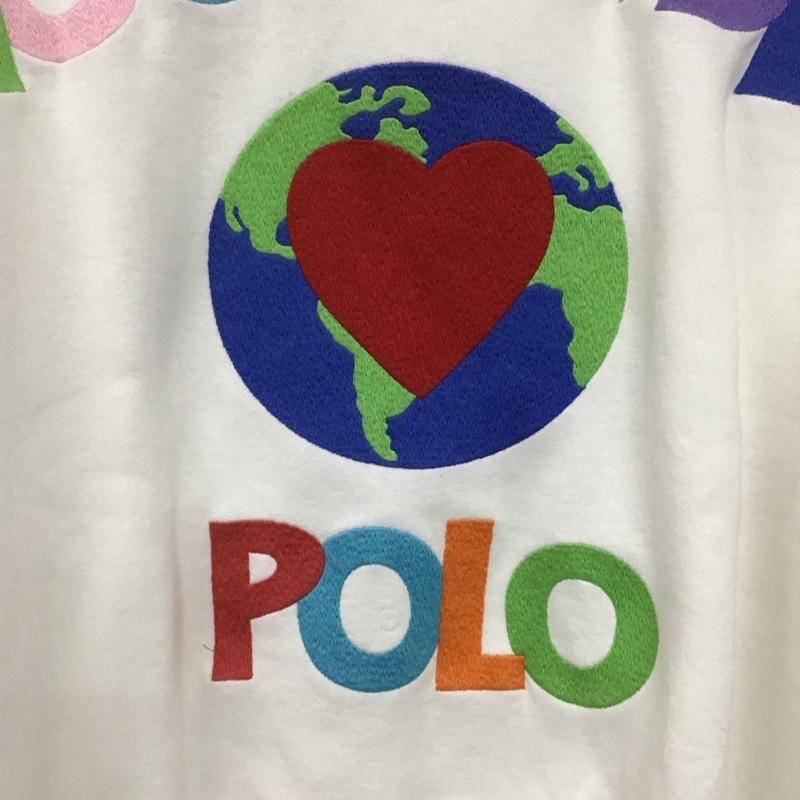 ポロラルフローレン POLO RALPH LAUREN トレーナー 長袖 S 無地 白 / ホワイト /  レディース USED 古着 中古 10143511