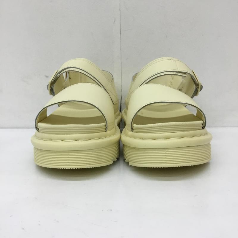 ドクターマーチン Dr.Martens サンダル サンダル VOSS MONO 27330282 US：7 ロゴ、文字 黄 / イエロー /  レディース USED 古着 中古 10133780