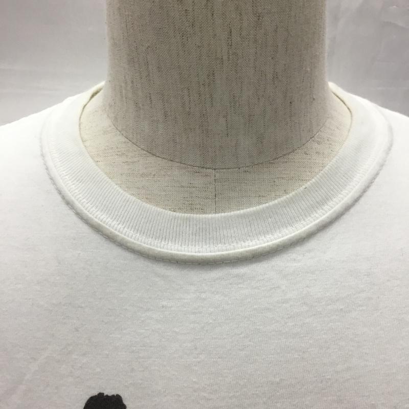 ステューシー STUSSY Tシャツ 長袖 ロンT S ロゴ、文字 白 / ホワイト /  メンズ USED 古着 中古 10117082