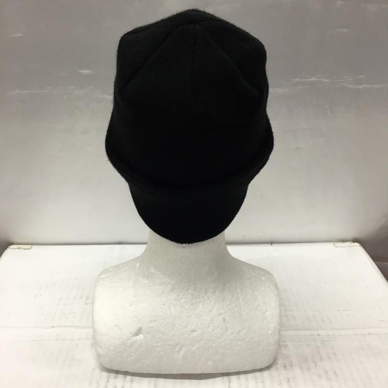 ニューエラ NEW ERA 帽子 ニット帽 ビーニー ワンポイント 黒 / ブラック /  メンズ USED 古着 中古 10107895