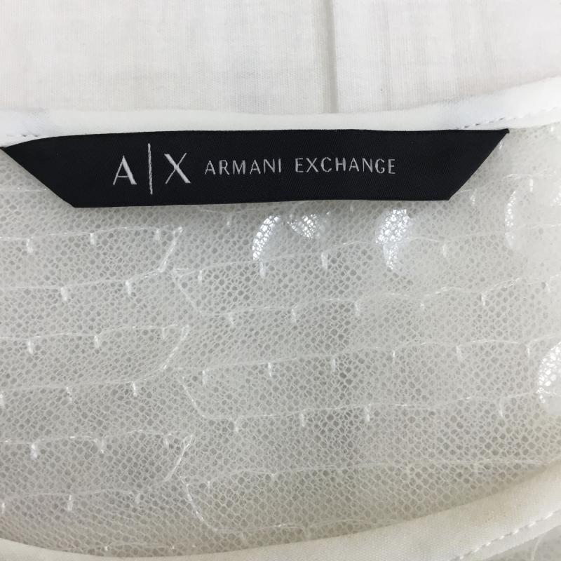 アルマーニエクスチェンジ ARMANI EXCHANGE カットソー 半袖 XS  白 / ホワイト /  レディース USED 古着 中古 10139198