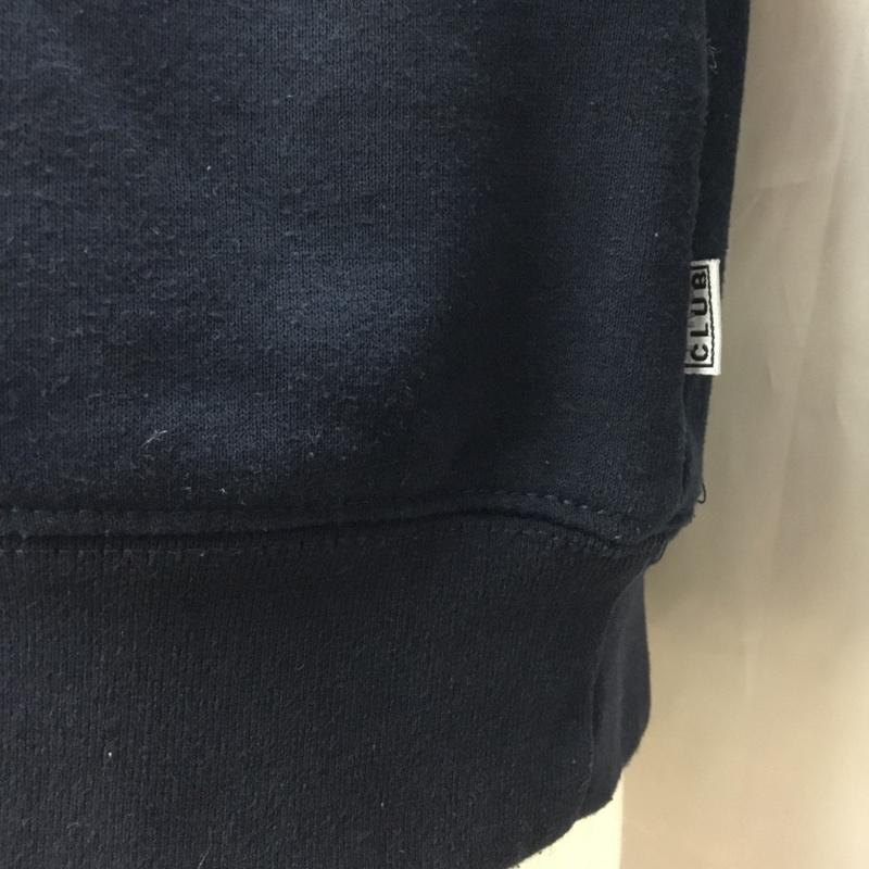 プロクラブ PRO CLUB トレーナー 長袖 M 無地 紺 / ネイビー /  メンズ USED 古着 中古 10113440