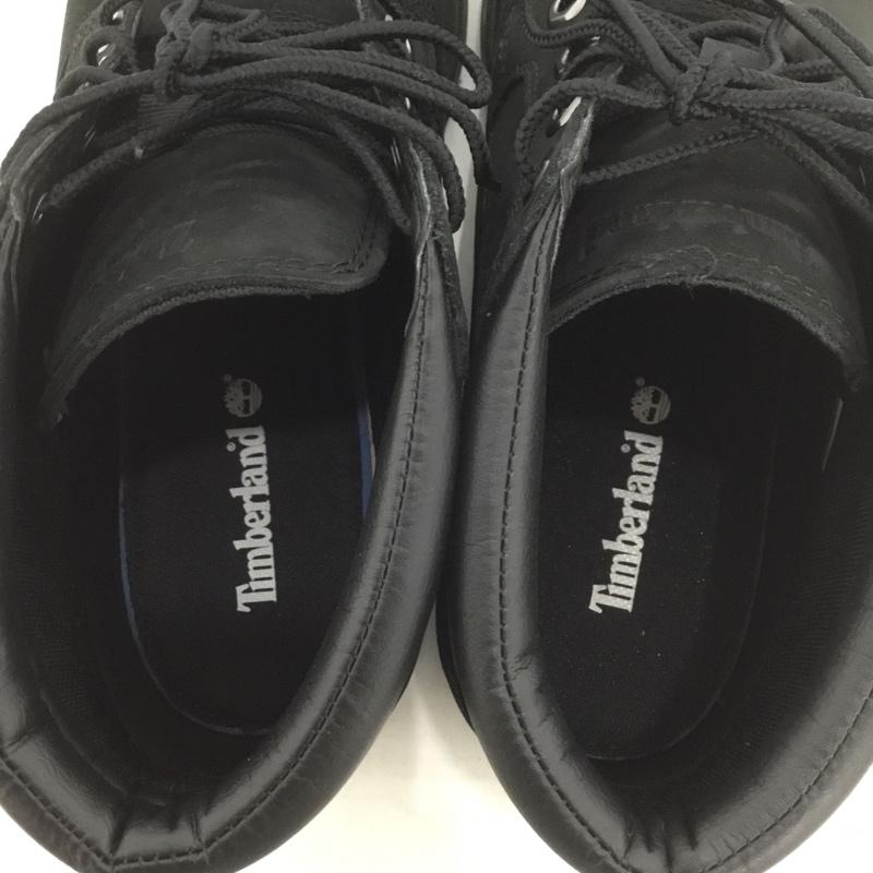 ティンバーランド Timberland ブーツ ショートブーツ A1698 BASIC CHUKKA A1P3J レースアップ 27cm 27.0cm ワンポイント 黒 / ブラック /  メンズ USED 古着 中古 10143919