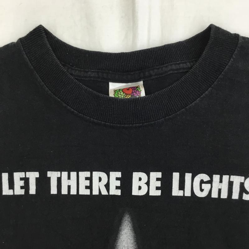 フルーツオブザルーム FRUIT OF THE LOOM Tシャツ 半袖 90’s M プリント X キャラクター 黒 / ブラック /  メンズ USED 古着 中古 10133844