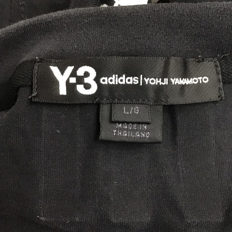 ワイスリー Y-3 Tシャツ 半袖 dy7217 SIGNATUREGRAPHICTEE 半袖カットソー プリントTシャツ クルーネックカットソー L ロゴ、文字 黒 / ブラック /  メンズ USED 古着 中古 10126971