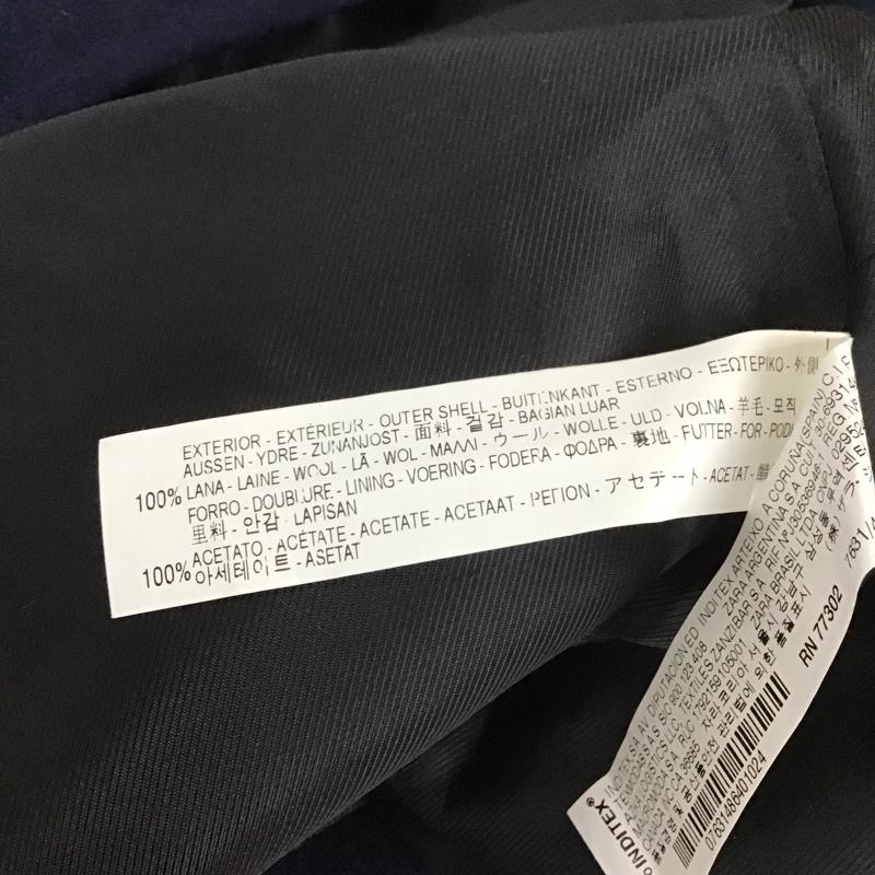 ザラ ZARA TRAFALUC ベスト ベスト ベスト ノースリーブカットソー 前ボタン S 無地 紺 / ネイビー /  レディース USED 古着 中古 10113840