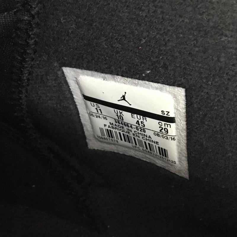 ナイキ NIKE スニーカー スニーカー 384664-020 AIR JORDAN 6 RETRO 29cm 箱有 29.0cm ロゴ、文字 黒 / ブラック /  メンズ USED 古着 中古 10130178