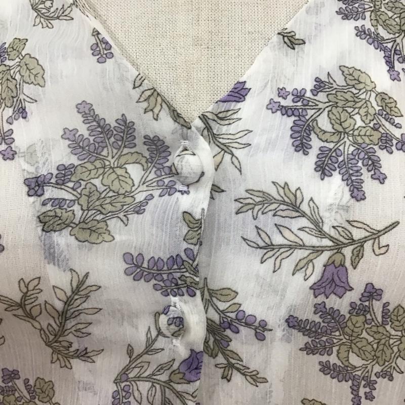 ミスティック mystic ワンピース ロングスカート FREE 総柄 X 花柄 白 / ホワイト /  レディース USED 古着 中古 10108659