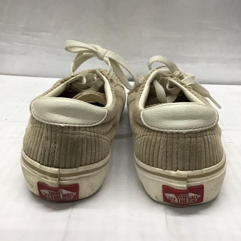 バンズ VANS スニーカー スニーカー V311CF CORD コーデュロイ 23.5cm 23.5cm ワンポイント ベージュ / ベージュ /  レディース USED 古着 中古 10115650
