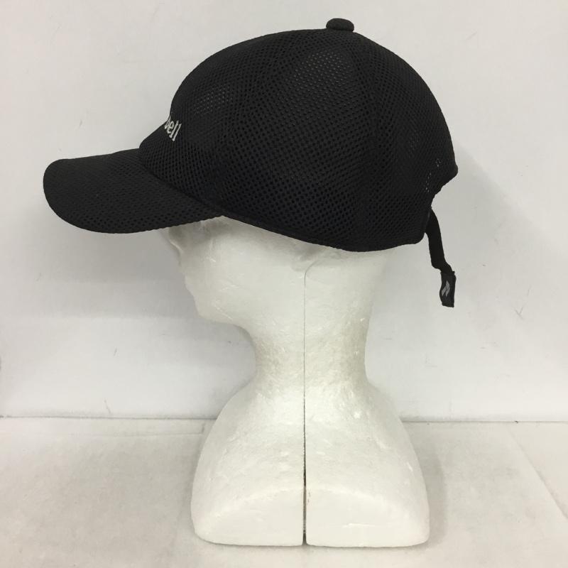 モンベル mont-bell 帽子 キャップ 1118192 3Dメッシュキャップ ロゴ、文字 黒 / ブラック /  メンズ USED 古着 中古 10150011