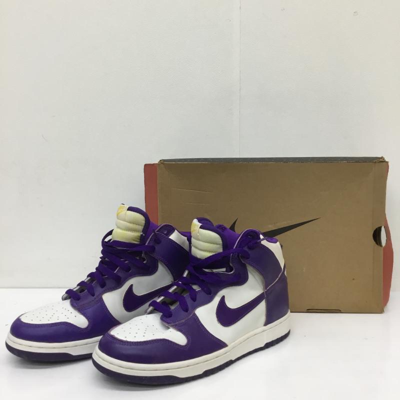 ナイキ NIKE スニーカー スニーカー 630335-151 27.0cm ロゴ、文字 紫 / パープル /  メンズ USED 古着 中古 10110556