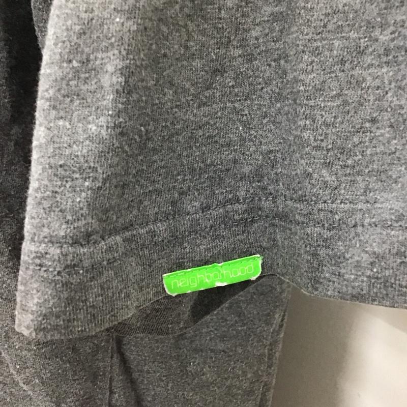 ネイバーフッド NEIGHBORHOOD Tシャツ 半袖 クルーネック プリント ロゴ、文字 灰 / グレー /  メンズ USED 古着 中古 10119689