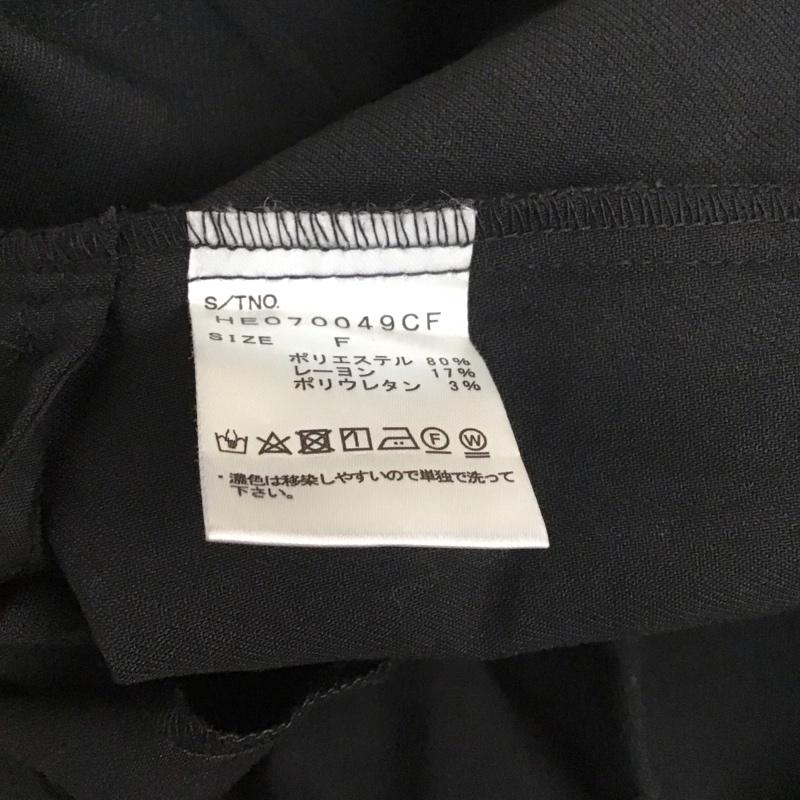 ヘザー Heather ワンピース ロングスカート FREE 無地 黒 / ブラック /  レディース USED 古着 中古 10111432