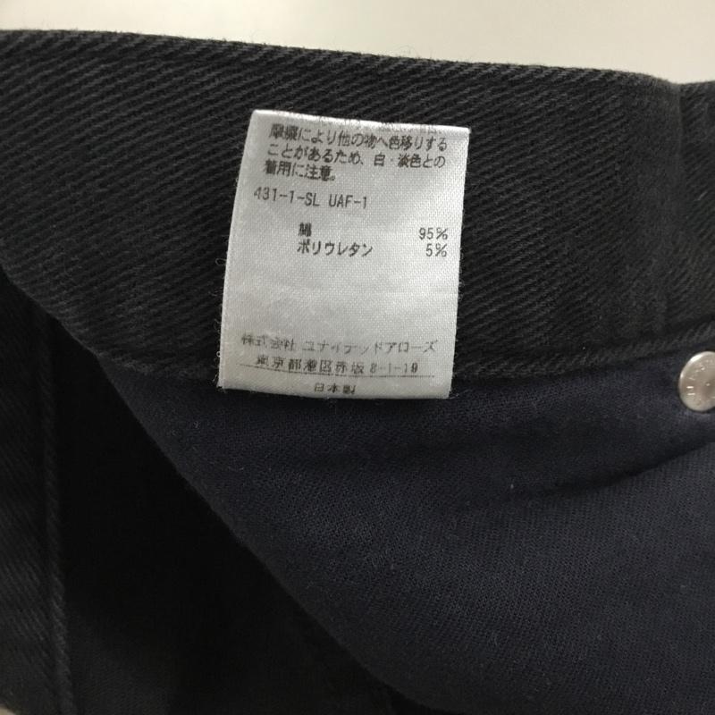 アデイインザライフ ユナイテッドアローズ A day in the life UNITED ARROWS パンツ デニム、ジーンズ L 無地 黒 / ブラック /  メンズ USED 古着 中古 10110695