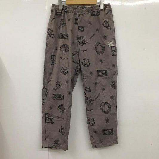 サンタクルーズ SANTA CRUZ パンツ ワークパンツ、ペインターパンツ 502211501 ボトム ワイドパンツ カジュアルパンツ 総柄 M プリント 灰 / グレー /  メンズ USED 古着 中古 10106632